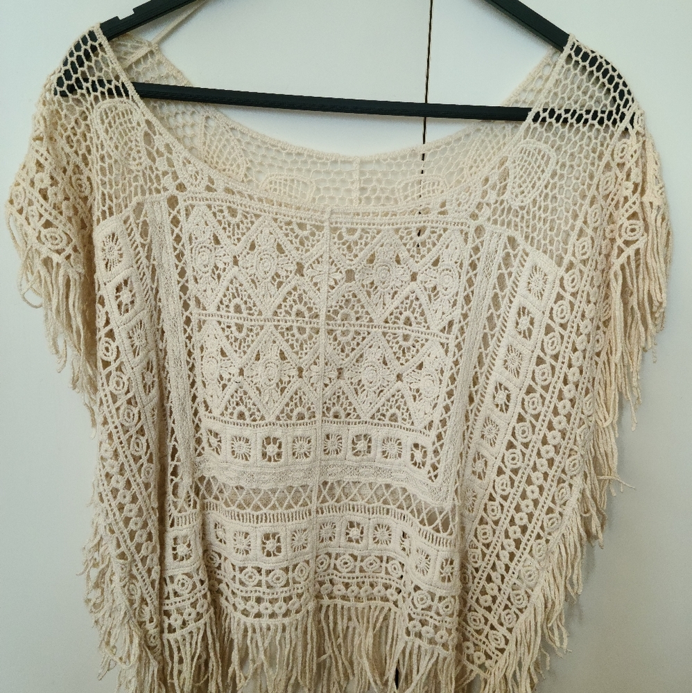 Zara crochet top